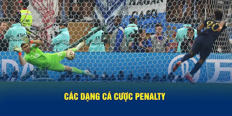 Các dạng cá cược penalty